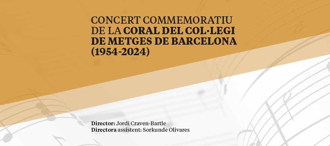 Concert commemoratiu de la Coral del CoMB i de l