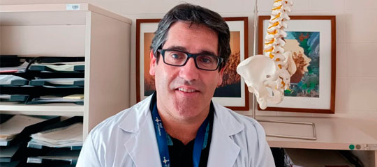 Javier Medel, anestesiòleg especialista en dolor