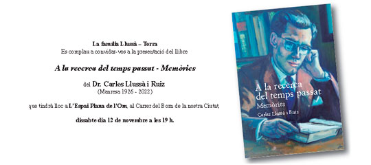 Presentació del llibre "A la recerca del temps passat - Memòries"