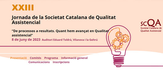 XXIII Jornada de la Societat Catalana de Qualitat Assistencial