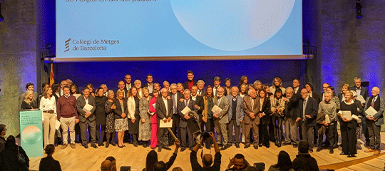 El Col·legi de Metges de Barcelona lliura els Premis a l