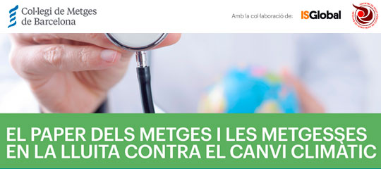 El paper dels metges i les metgesses en la lluita contra el canvi climàtic
